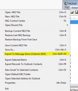 nk2 file location outlook 2007